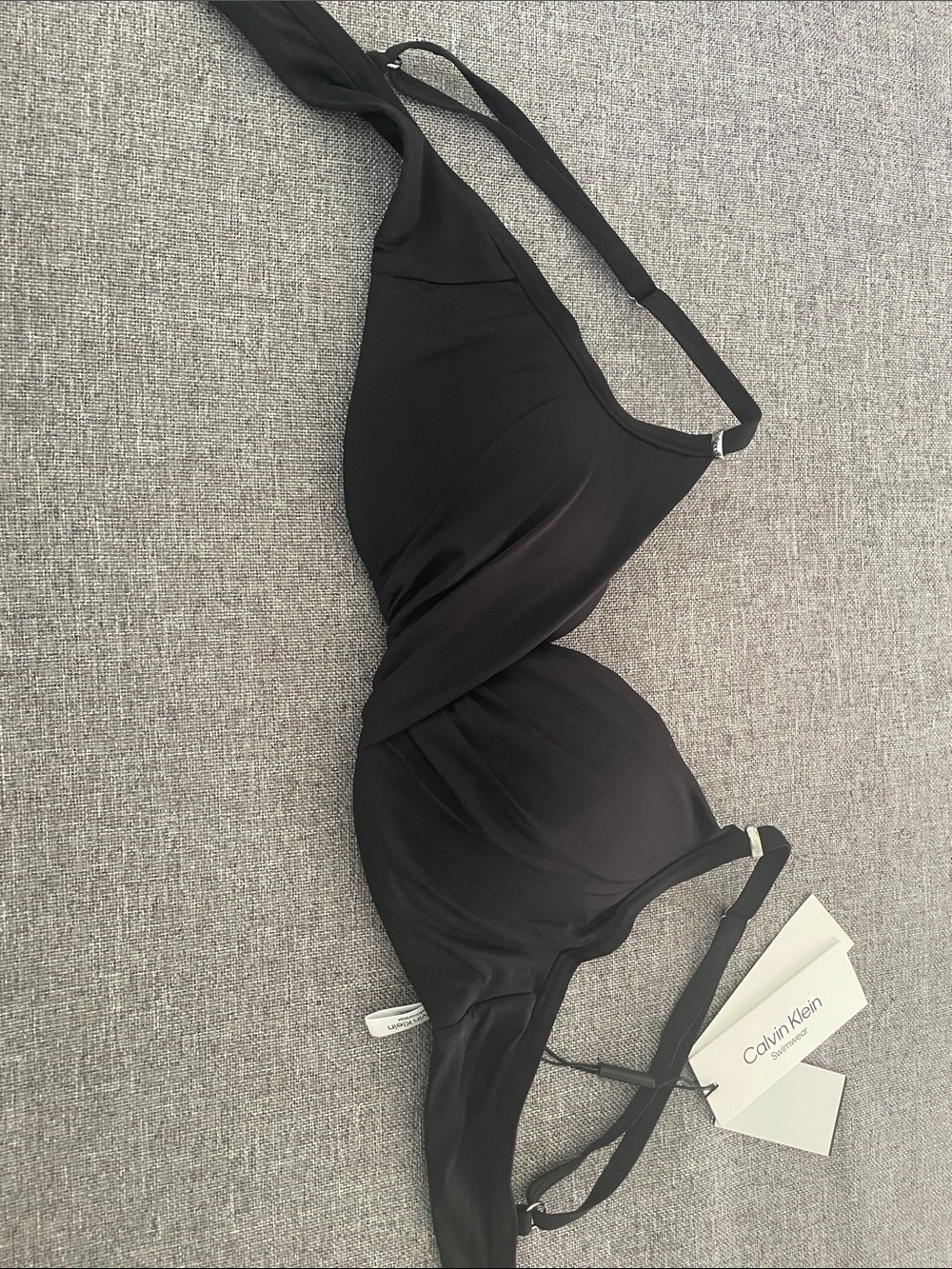 Calvin Klein Black Seamless T-Shirt Bra